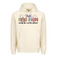 Tofu this dog mom wears her heart on her sleeve Premium Hoodie - MaliasSmallBusiness