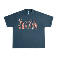 Midnight Navy christmas ballerina shoes Urban Heavy Tee - MaliasSmallBusiness