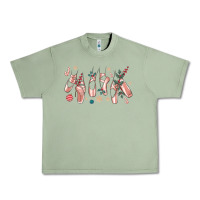 Oil Green christmas ballerina shoes Urban Heavy Tee - MaliasSmallBusiness