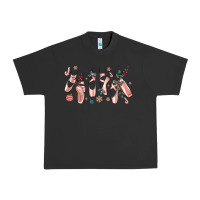 Christmas Ballerina Shoes Urban Heavy Tee | Teevron