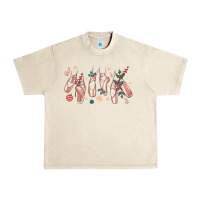 Sandshell christmas ballerina shoes Urban Heavy Tee - MaliasSmallBusiness