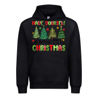 Black have yourself a merry little christmas Urban Hoodie - MaliasSmallBusiness