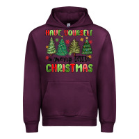 Mauve Wine have yourself a merry little christmas Urban Hoodie - MaliasSmallBusiness