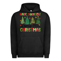 Pigment Black have yourself a merry little christmas Urban Hoodie - MaliasSmallBusiness