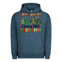 Pigment Midnight Navy have yourself a merry little christmas Urban Hoodie - MaliasSmallBusiness