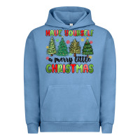 Pigment Pebble Blue have yourself a merry little christmas Urban Hoodie - MaliasSmallBusiness