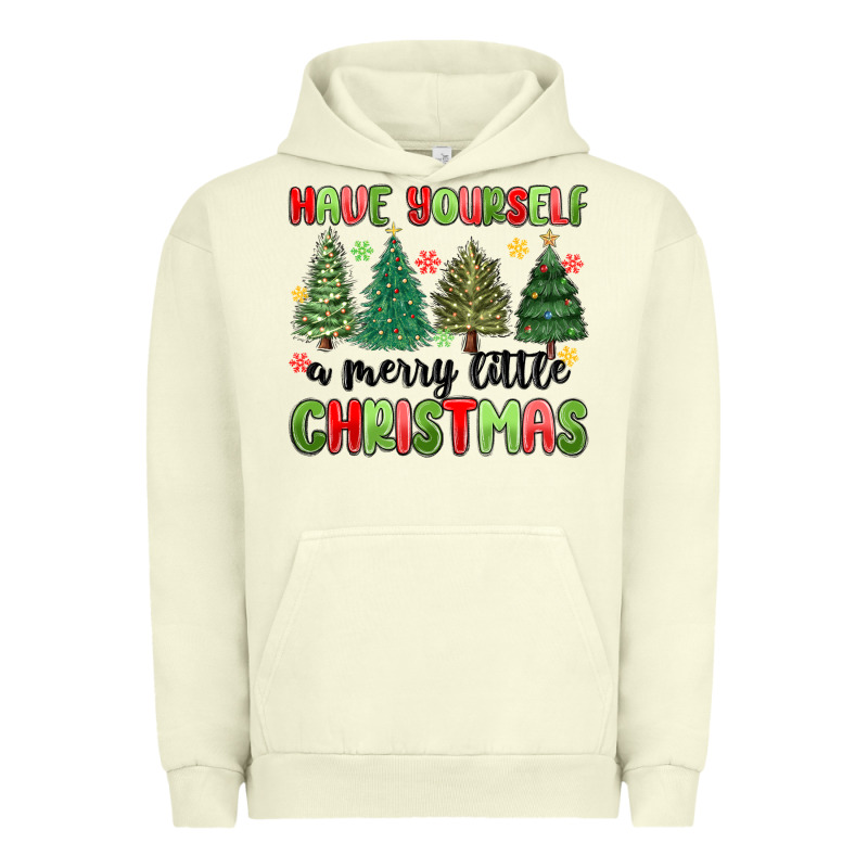 Have Yourself A Merry Little Christmas Urban Hoodie by MaliasSmallBusiness | Teevron