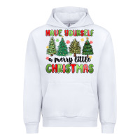 White have yourself a merry little christmas Urban Hoodie - MaliasSmallBusiness