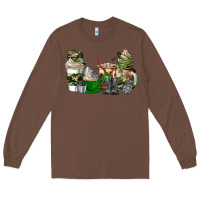 Chestnut veteran coffee cups Long Sleeve Tee - AdoDesignShop