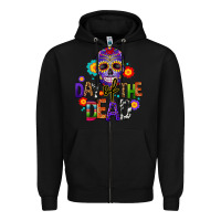 Black day of the dead mexico Zipper Hoodie - CTS Tumbler Store