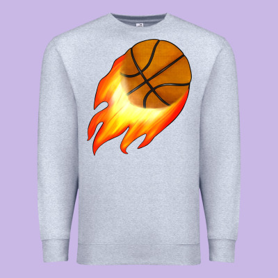 Basketball Premium Sweatshirt Designed By Jahusdesignshop