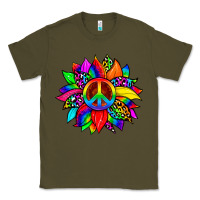 Army Green pride sunflower Classic Tee - Zillion Design Studio