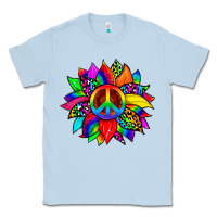Dusty Blue pride sunflower Classic Tee - Zillion Design Studio