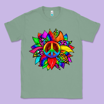 Pride Sunflower Classic Tee Designed By Zillion Design Studio