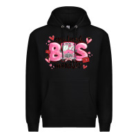 Black one loved bus monitor Premium Hoodie - MaliasSmallBusiness