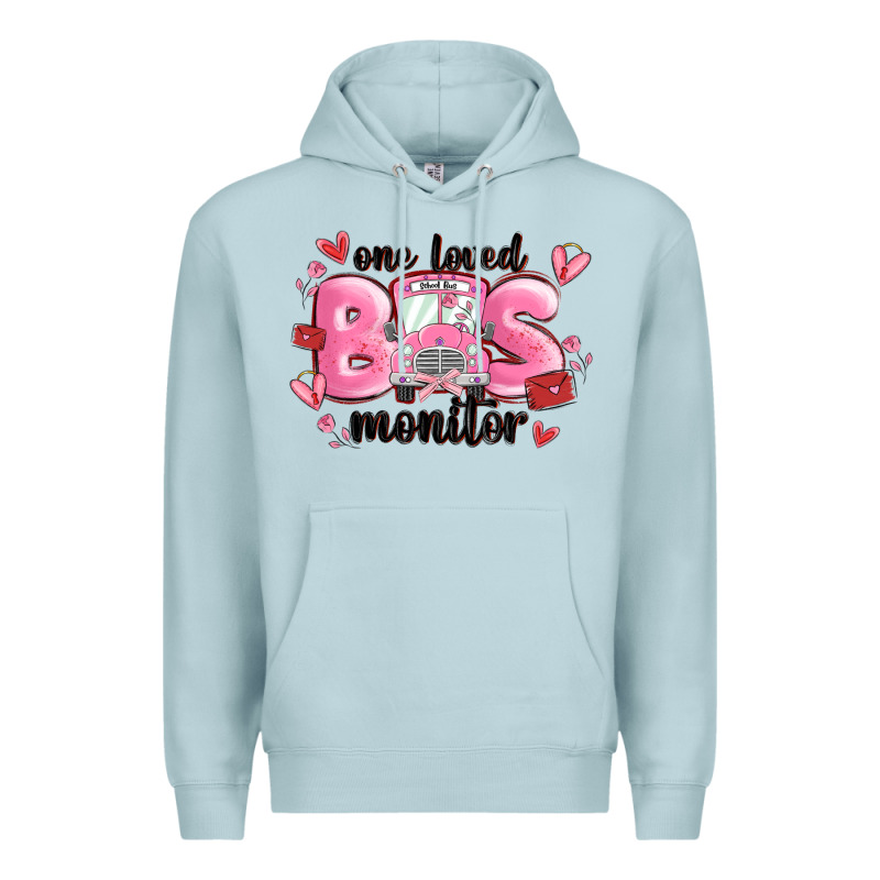 One Loved Bus Monitor Premium Hoodie by MaliasSmallBusiness | Teevron