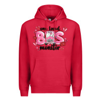 Cardinal one loved bus monitor Premium Hoodie - MaliasSmallBusiness