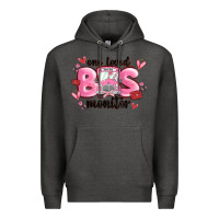 Charcoal Heather one loved bus monitor Premium Hoodie - MaliasSmallBusiness