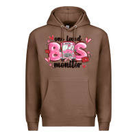 Chestnut one loved bus monitor Premium Hoodie - MaliasSmallBusiness
