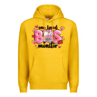 Lemon one loved bus monitor Premium Hoodie - MaliasSmallBusiness