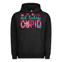 Pigment Black not today cupid Urban Hoodie - NancyCooperArtShop