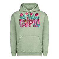 Pigment Oil Green not today cupid Urban Hoodie - NancyCooperArtShop