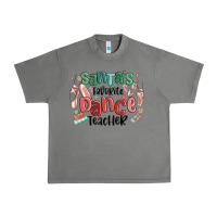 Tornado santa's favorite dance teacher Urban Heavy Tee - MaliasSmallBusiness