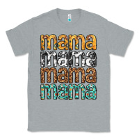 Heather Grey mama mama mama mama mothers day Classic Tee - texasbilliewilder