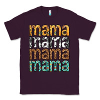 Plum mama mama mama mama mothers day Classic Tee - texasbilliewilder