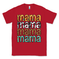 Red mama mama mama mama mothers day Classic Tee - texasbilliewilder