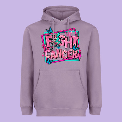 Fight Cancer Heavyweight Hoodie Designed By Adodesignshop