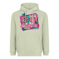 Matcha fight cancer Heavyweight Hoodie - AdoDesignShop