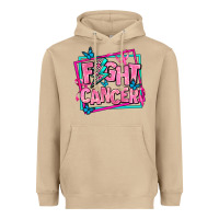 Mushroom fight cancer Heavyweight Hoodie - AdoDesignShop