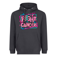 Smoke fight cancer Heavyweight Hoodie - AdoDesignShop