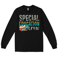 Black special education crew Long Sleeve Tee - texasbilliewilder