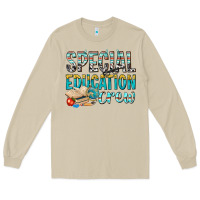 Mushroom special education crew Long Sleeve Tee - texasbilliewilder