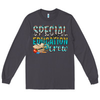 Smoke special education crew Long Sleeve Tee - texasbilliewilder