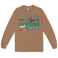 Toasted Coconut special education crew Long Sleeve Tee - texasbilliewilder