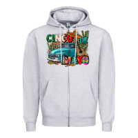 Heather Grey cinco de mayo Zipper Hoodie - CTS Tumbler Store