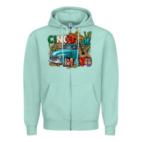 Seafoam cinco de mayo Zipper Hoodie - CTS Tumbler Store
