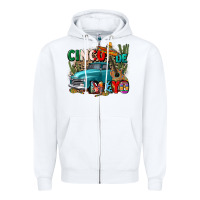 White cinco de mayo Zipper Hoodie - CTS Tumbler Store