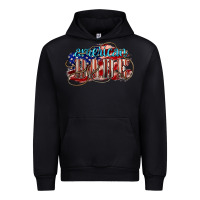 Foreset Green American babe Urban Hoodie - NancyCooperArtShop