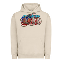 Pigment French Oak American babe Urban Hoodie - NancyCooperArtShop