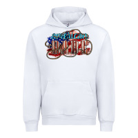White American babe Urban Hoodie - NancyCooperArtShop