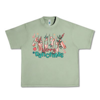 Oil Green merry dancemas christmas ballet Urban Heavy Tee - MaliasSmallBusiness