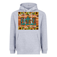Heather Grey faith it till you make it Heavyweight Hoodie - JahusDesignShop