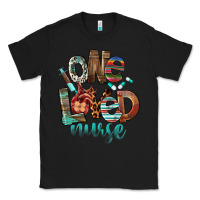 Black One Loved Nurse Classic Tee - FaDigitalArtStudio