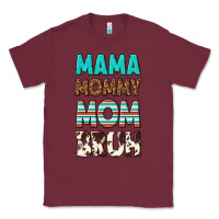 Burgundy mama mommy mom bruh Classic Tee - texasbilliewilder