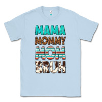 Dusty Blue mama mommy mom bruh Classic Tee - texasbilliewilder