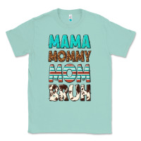 Seafoam mama mommy mom bruh Classic Tee - texasbilliewilder